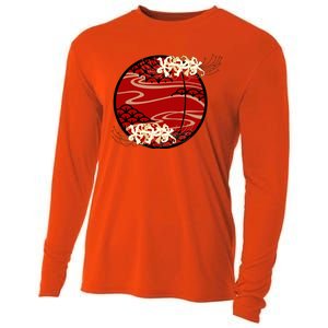 Japanese Spider Lily Cooling Performance Long Sleeve Crew