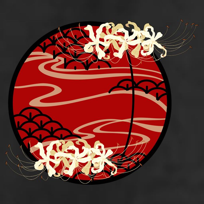 Japanese Spider Lily Trucker Hat
