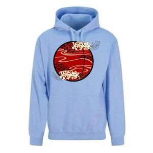 Japanese Spider Lily Unisex Surf Hoodie