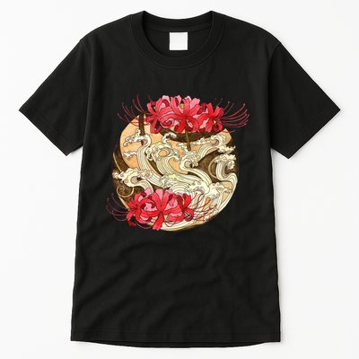 Japanese Spider Lily Watercolor Tall T-Shirt