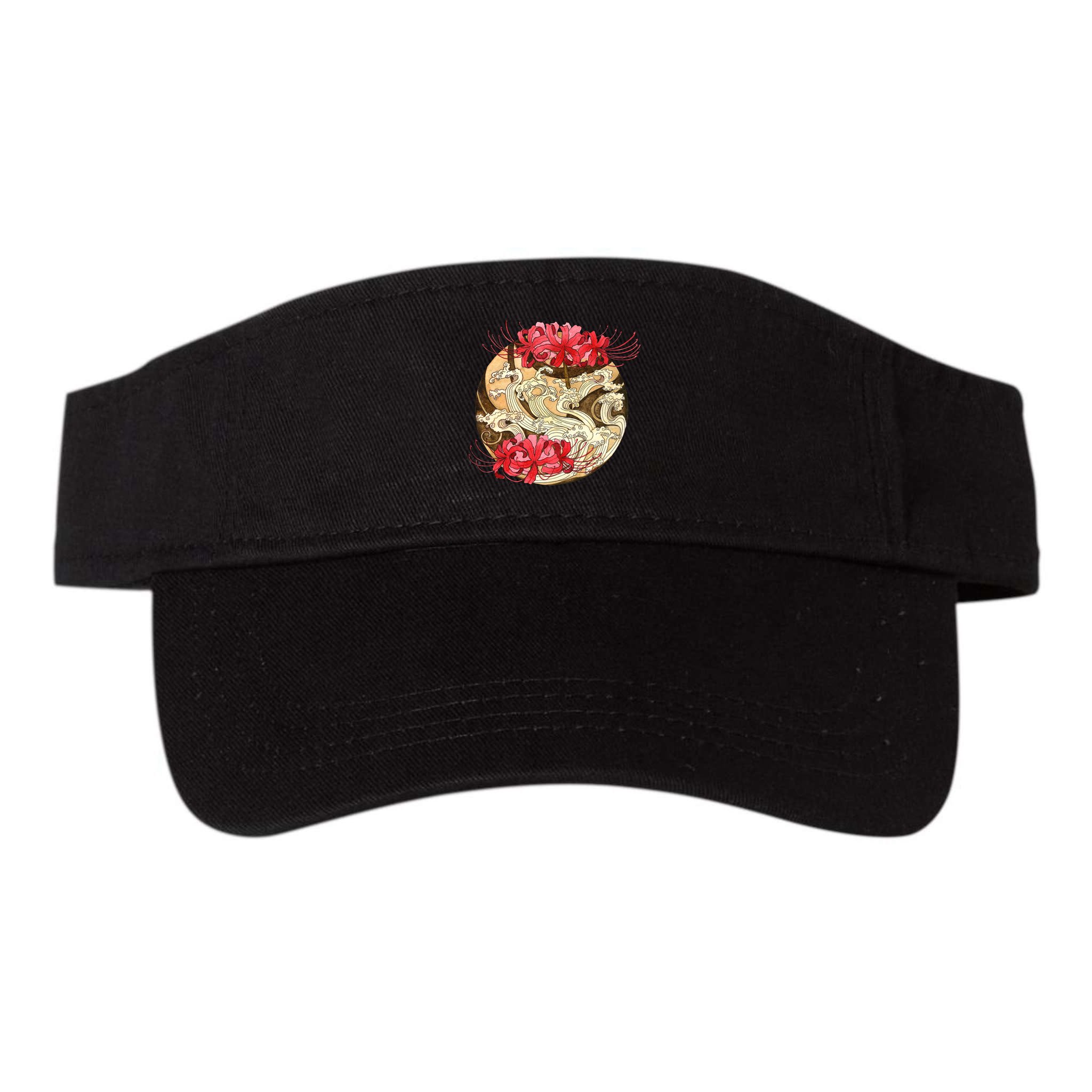 Japanese Spider Lily Watercolor Visor