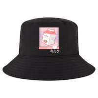 Japanese Vaporwave Strawberry Milk Box Cool Comfort Performance Bucket Hat