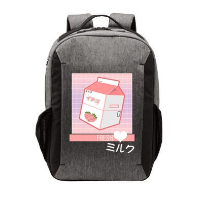 Japanese Vaporwave Strawberry Milk Box Vector Backpack