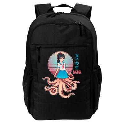 Japanese Yokai Monster Octopus School Girl Daily Commute Backpack