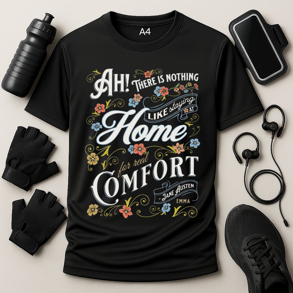 Jane Austen Quote Emma Cooling Performance Crew T-Shirt