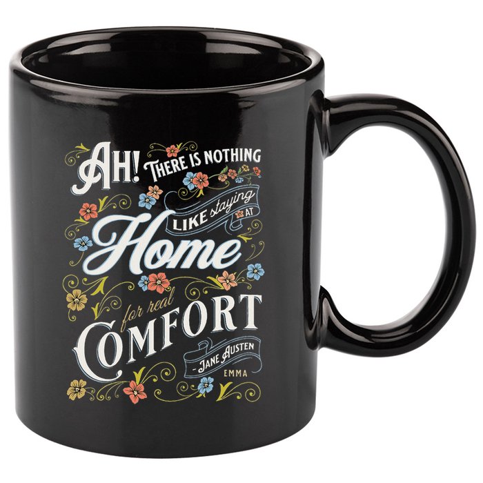 Jane Austen Quote Emma 11oz C Handle Ceramic Mug