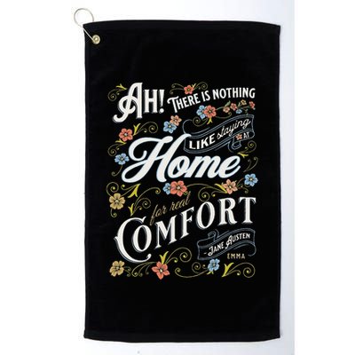 Jane Austen Quote Emma Golf Towel