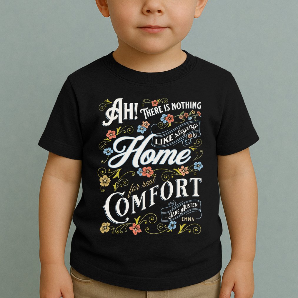Jane Austen Quote Emma Toddler T-Shirt