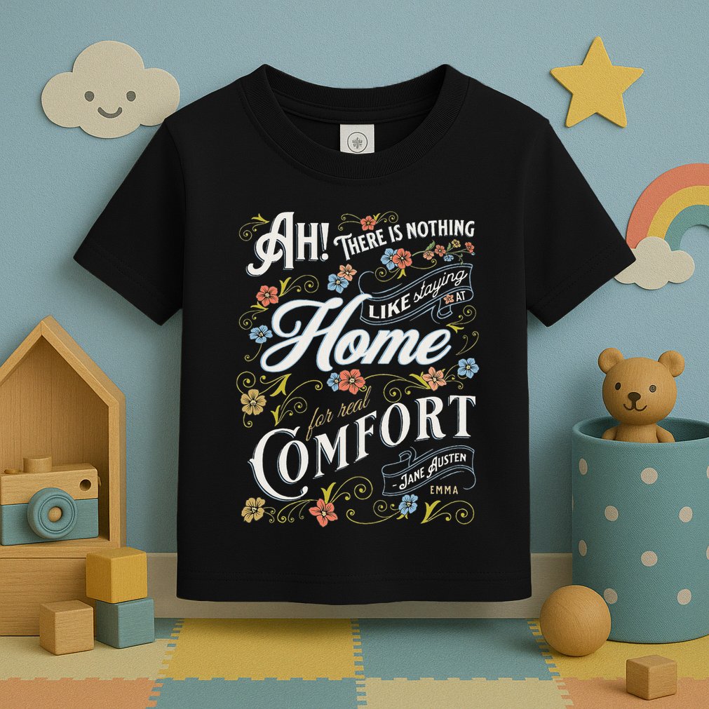 Jane Austen Quote Emma Toddler T-Shirt