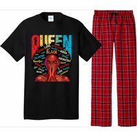 Juneteenth African Queen  Educated Black Pajama Set