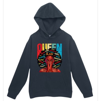 Juneteenth African Queen  Educated Black Urban Pullover Hoodie