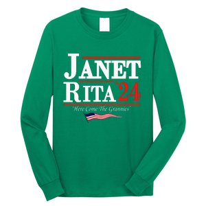 Janet And Rita 2024 Here Come The Grannies Long Sleeve Shirt