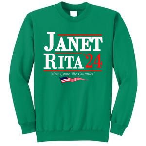 Janet And Rita 2024 Here Come The Grannies Sweatshirt