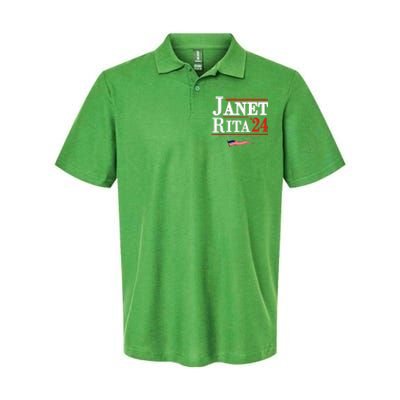 Janet And Rita 2024 Here Come The Grannies Softstyle Adult Sport Polo