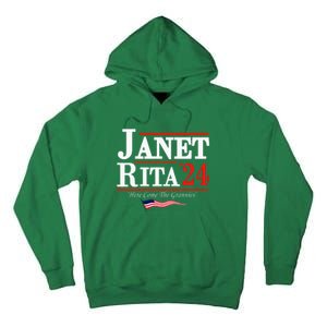 Janet And Rita 2024 Here Come The Grannies Tall Hoodie