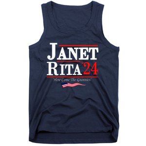 Janet And Rita 2024 Here Come The Grannies Tank Top