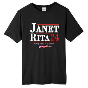 Janet And Rita 2024 Here Come The Grannies Tall Fusion ChromaSoft Performance T-Shirt