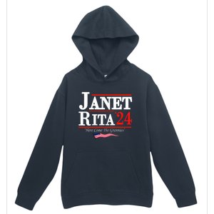 Janet And Rita 2024 Here Come The Grannies Urban Pullover Hoodie