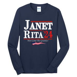 Janet And Rita 2024 Here Come The Grannies Tall Long Sleeve T-Shirt