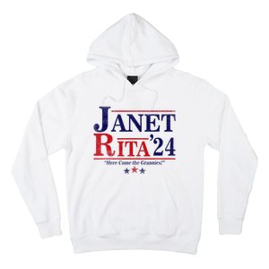 Janet And Rita 2024 Here Come The Grannies Hoodie