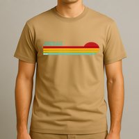 Juneau Alaska Retro Sunset T-Shirt