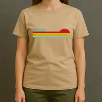 Juneau Alaska Retro Sunset T-Shirt
