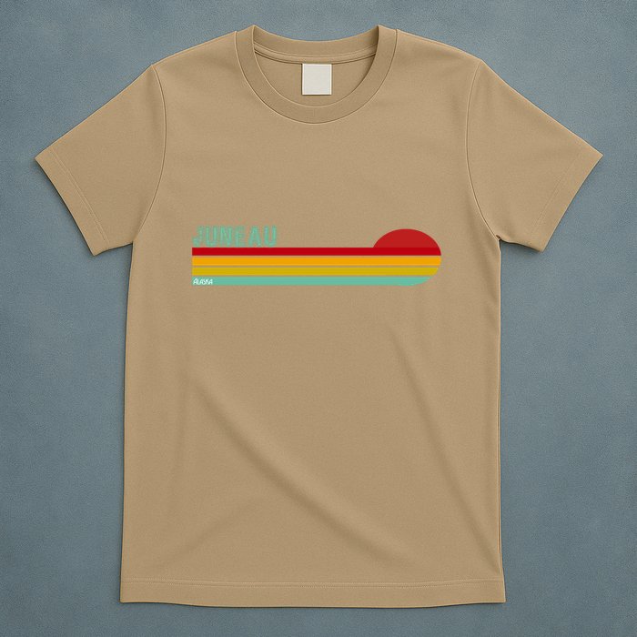 Juneau Alaska Retro Sunset T-Shirt