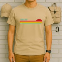 Juneau Alaska Retro Sunset T-Shirt
