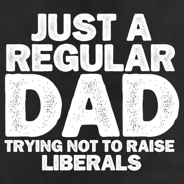Just A Regular Dad Trying Not To Raise Liberals 15oz Campfire Ceramic Mug