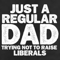 Just A Regular Dad Trying Not To Raise Liberals Tumbler