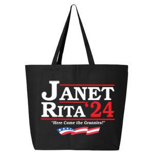 Janet And Rita For President 2024 Here Come The Grannies 25L Jumbo Tote