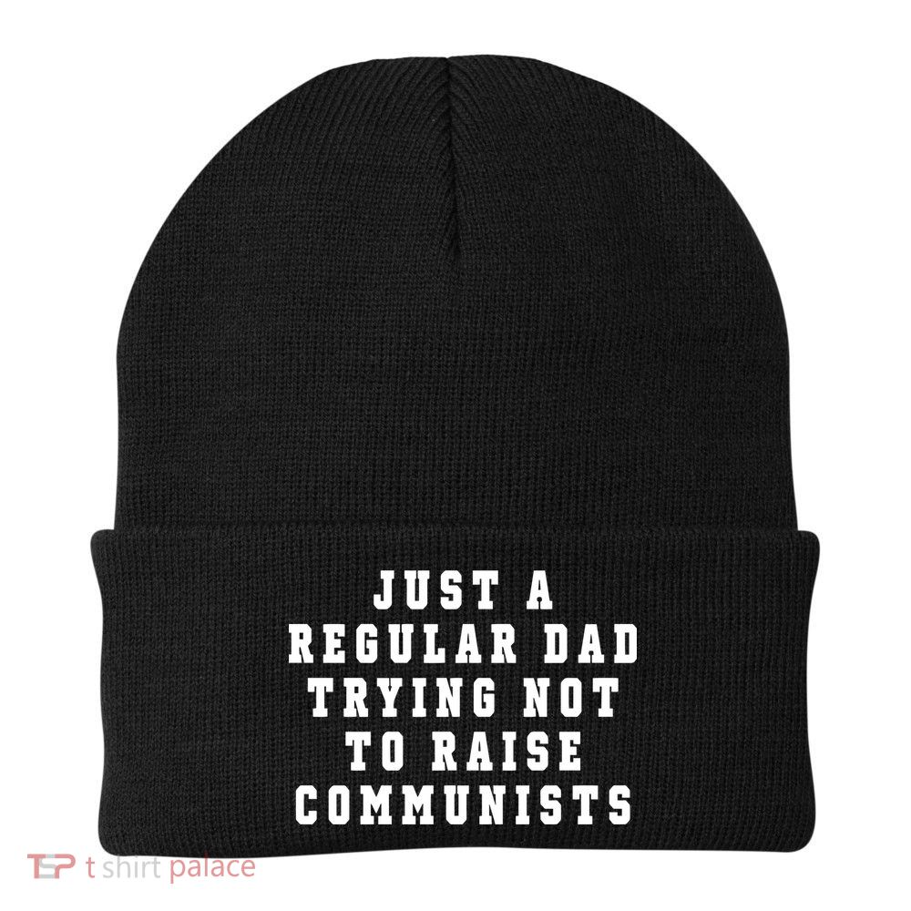 Just A Regular Dad Trying Not To Raise Communists Beanie