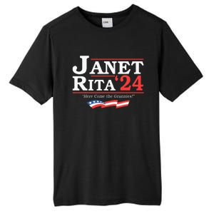 Janet And Rita 2024 Here Come The Grannies Tall Fusion ChromaSoft Performance T-Shirt