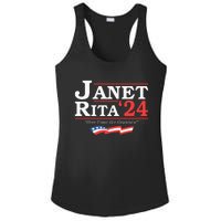 Janet And Rita 2024 Here Come The Grannies Ladies PosiCharge Competitor Racerback Tank