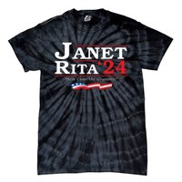 Janet And Rita For President 2024 Tie-Dye T-Shirt