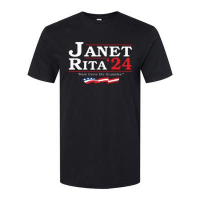 Janet And Rita For President 2024 Softstyle CVC T-Shirt