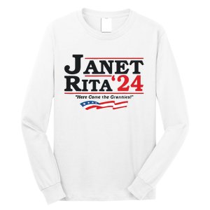 Janet And Rita For President 2024 Long Sleeve Shirt