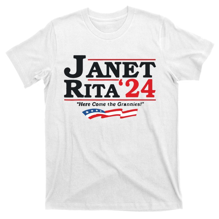 Janet And Rita For President 2024 T-Shirt