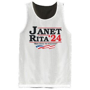 Janet And Rita For President 2024 Mesh Reversible Basketball Jersey Tank