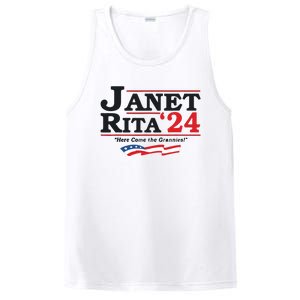 Janet And Rita For President 2024 PosiCharge Competitor Tank