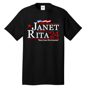 Janet And Rita For President 2024 Tall T-Shirt