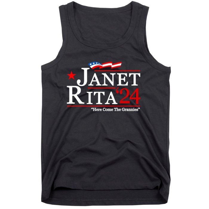 Janet And Rita For President 2024 Tank Top