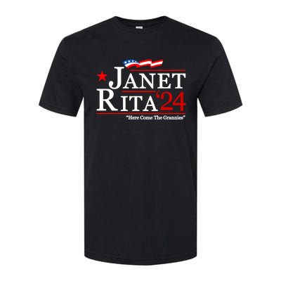 Janet And Rita For President 2024 Softstyle CVC T-Shirt