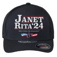 Janet And Rita 2024 The Grannies Political Nice Parking Spot Rita Flexfit Unipanel Trucker Cap