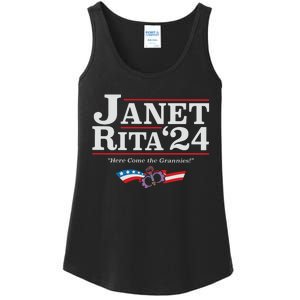 Janet And Rita 2024 The Grannies Political Nice Parking Spot Rita Ladies Essential Tank