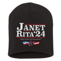 Janet And Rita 2024 The Grannies Political Nice Parking Spot Rita Short Acrylic Beanie