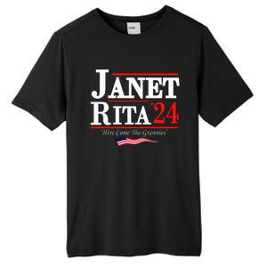 Janet And Rita 2024 Here Come The Grannies Tall Fusion ChromaSoft Performance T-Shirt