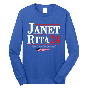 Janet And Rita 2024 Here Come The Grannies Long Sleeve Shirt