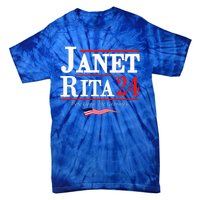 Janet And Rita 2024 Here Come The Grannies Tie-Dye T-Shirt