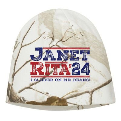 Janet And Rita For President 2024 Kati - Camo Knit Beanie